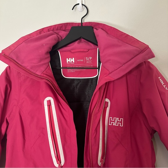 helly hansen hot pink ski jacket size small - Picture 4 of 15